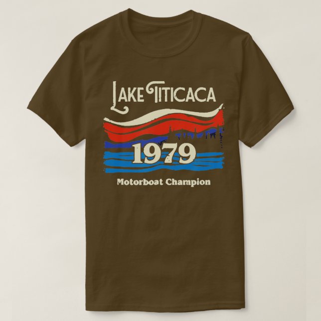 Camiseta Campeón de la motocicleta del lago Titicaca 1979 1 (Diseño del anverso)