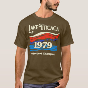 Camiseta Campeón de la motocicleta del lago Titicaca 1979 1