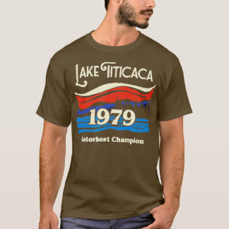 Camiseta Campeón de la motocicleta del lago Titicaca 1979 1