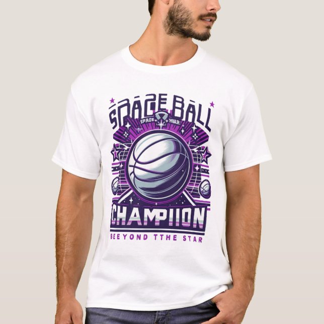 Camiseta Campeón de la pelota espacial (Anverso)
