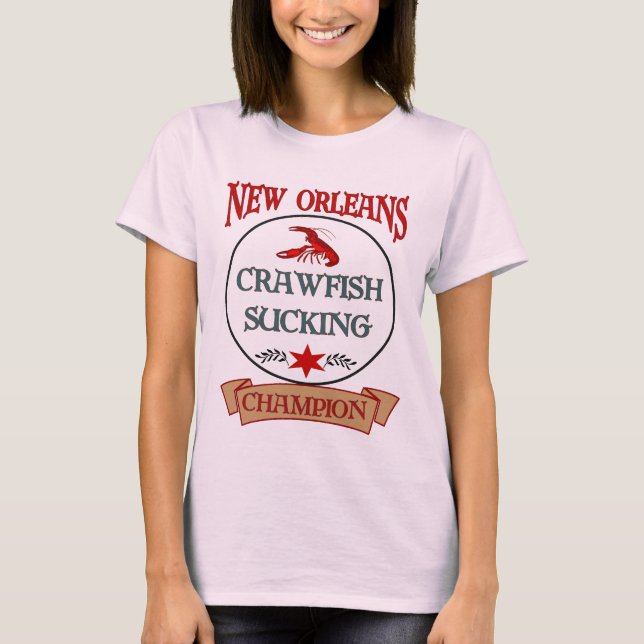 Camiseta Campeón de langostas de Nueva Orleans (Anverso)