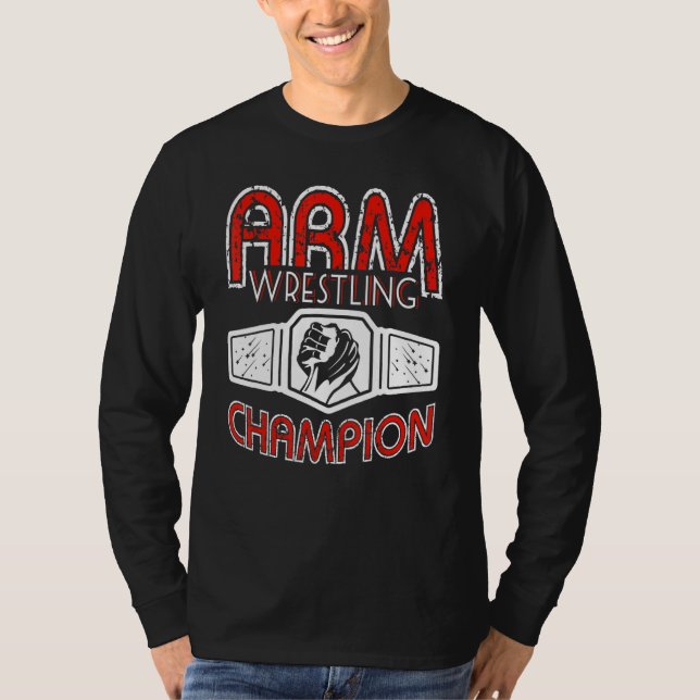 Camiseta Campeón de lucha armada (Anverso)