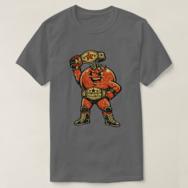 Camiseta Campeón de Lucha de Tomates — Luchador Retro Vinta