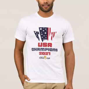 Camiseta Campeón de Oro de la Copa Concacaf 2021 de Estad