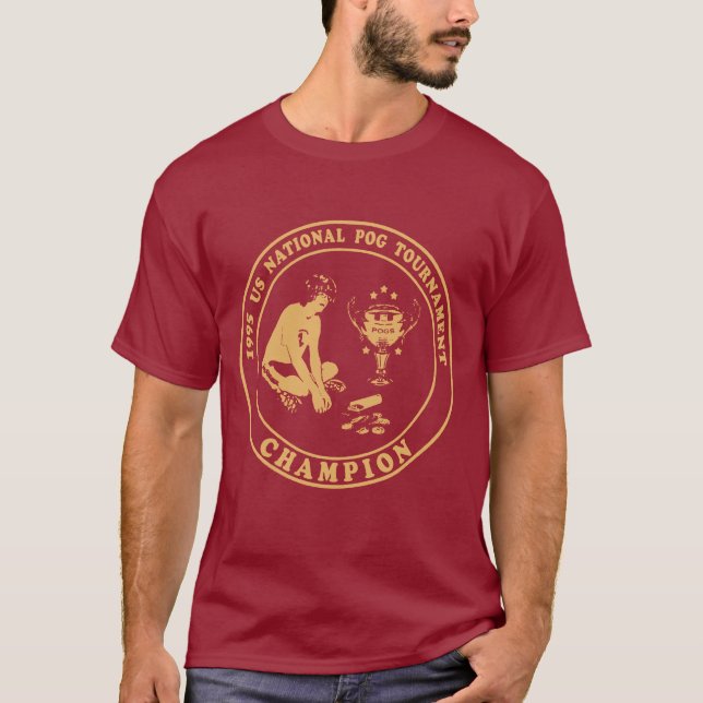 Camiseta Campeón de Pog (Anverso)