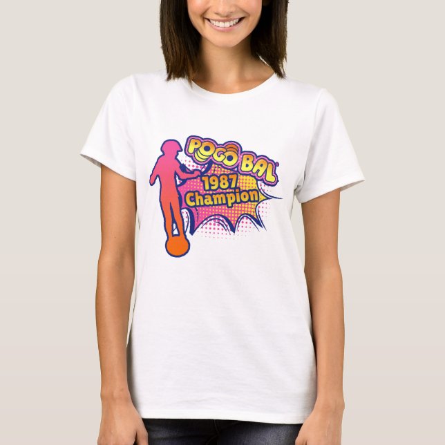 Camiseta Campeón de Pogo Bal 1987 (Anverso)