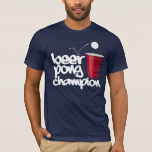 Camiseta CAMPEÓN de Pong de la CERVEZA