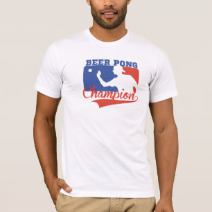 Camiseta Campeón de Pong de la cerveza