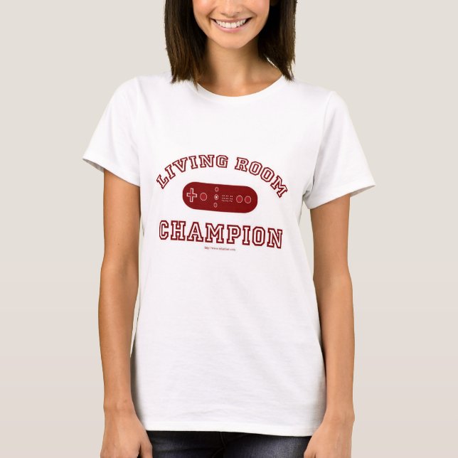 Camiseta ¡Campeón de salón! (Anverso)