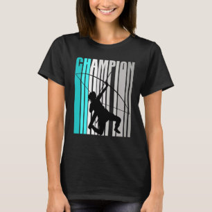 Camiseta Campeón de tiro al arco turquesa de chicas