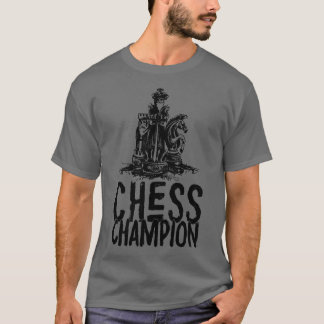 Camiseta Campeón del ajedrez