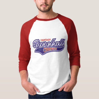 Camiseta Campeón del béisbol de la fantasía
