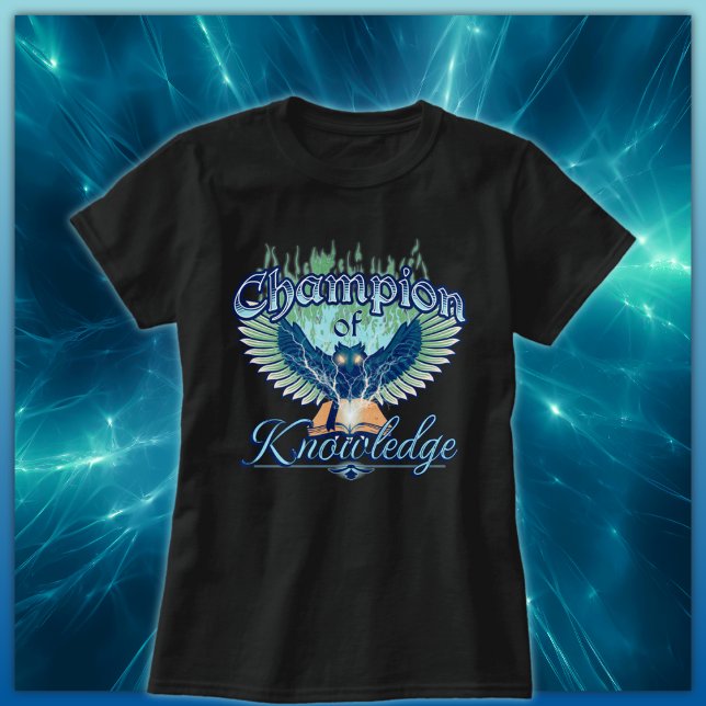 Camiseta Campeón del conocimiento (Subido por el creador)