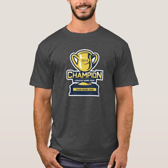 Camiseta Campeón del fútbol de la fantasía (Anverso)