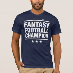 Camiseta ¡Campeón del fútbol de la fantasía!