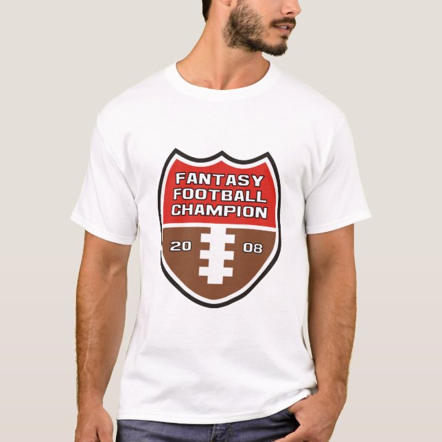 Camiseta Campeón del fútbol de la fantasía (Anverso)