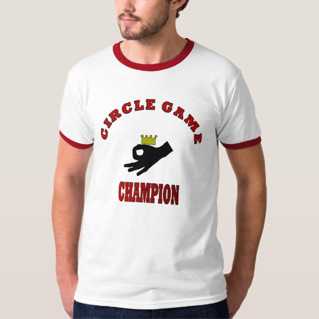 Camiseta Campeón del juego del círculo (Anverso)