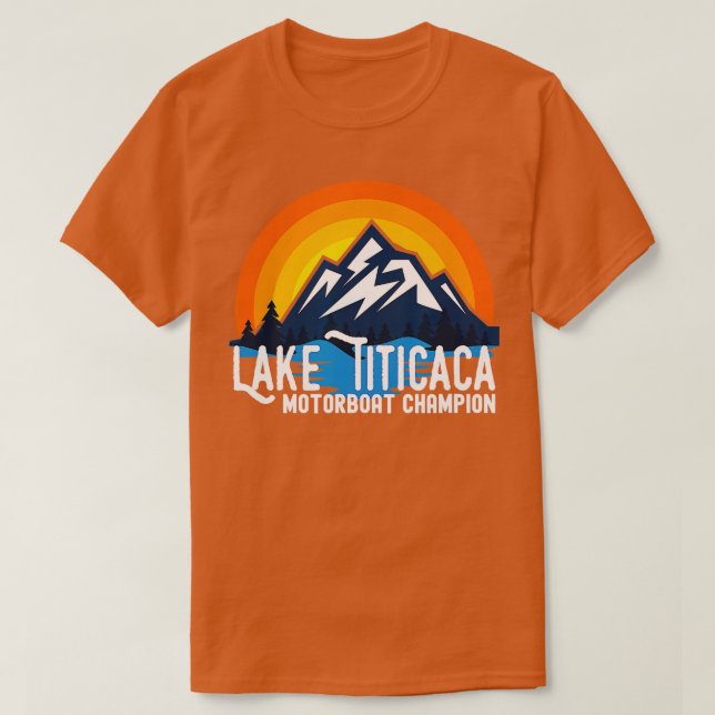 Camiseta Campeón del Lago Titicaca por el Perú (Diseño del anverso)