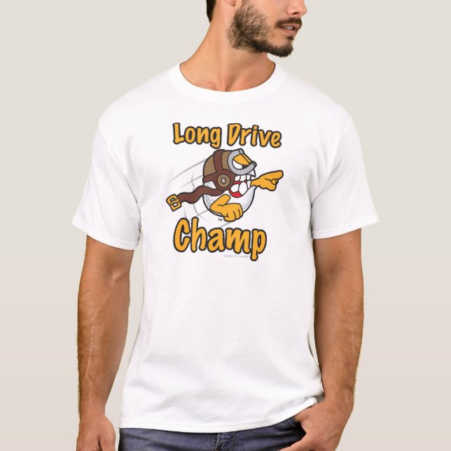Camiseta Campeón del long drive (Anverso)