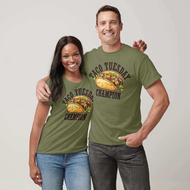 Camiseta Campeón del Martes de Taco (Unisexo)