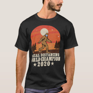 Camiseta Campeón del Mundo de Distancia Social de Pie Grand