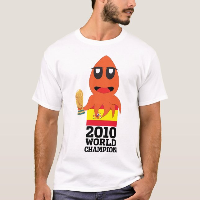 Camiseta Campeón del mundo de España (campeón de España) (Anverso)