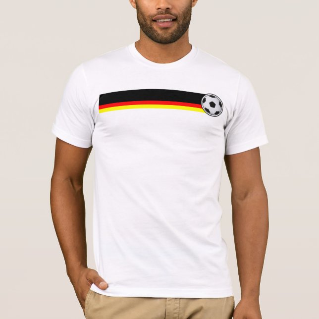 Camiseta campeón del mundo Shirt fútbol Alemania (Anverso)