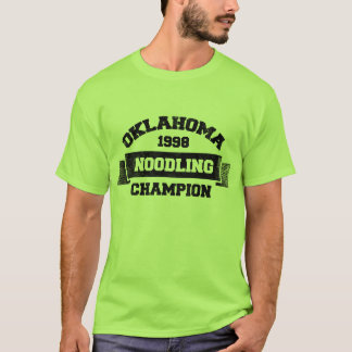 Camiseta Campeón del Noodling de Oklahoma