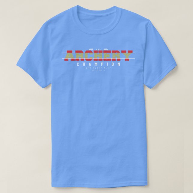 Camiseta Campeón del tiro con arco (1) (Diseño del anverso)
