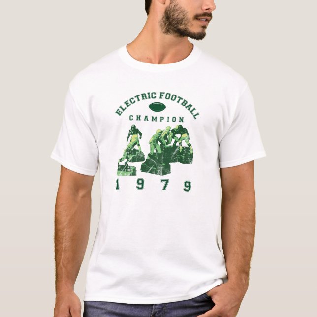 Camiseta Campeón eléctrico 1979 del fútbol (Anverso)