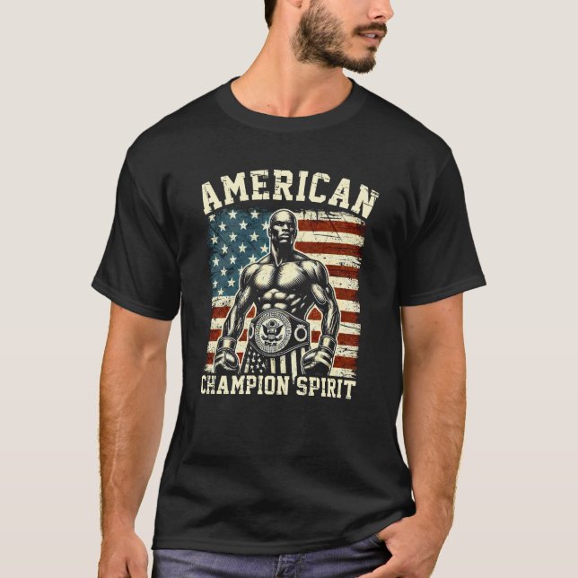 Camiseta Campeón Espíritu Americano (Anverso)