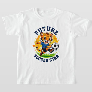 Camiseta 🐯 Campeón estrella de fútbol del futuro ⚽