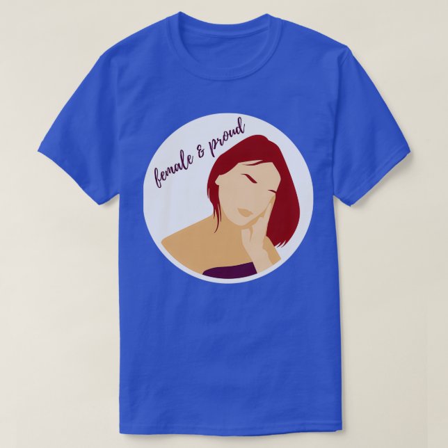 Camiseta Campeón femenino Orgullo rojo 3 (Diseño del anverso)