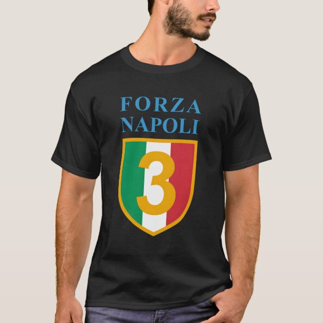 Camiseta Campeón Forza Napoli 3 Talitã Ultras Curva A (Anverso)