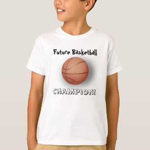 Camiseta ¡Campeón futuro del baloncesto!