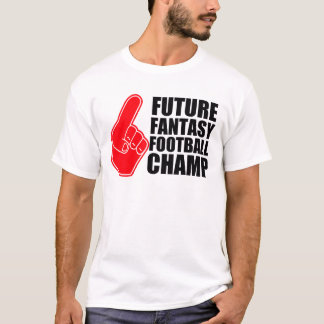 Camiseta Campeón futuro del fútbol de la fantasía