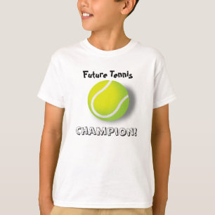Camiseta ¡Campeón futuro del tenis!
