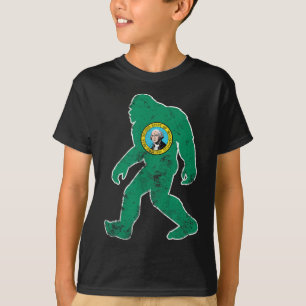 Camiseta Campeón Grande del Estado de la bandera de Washing