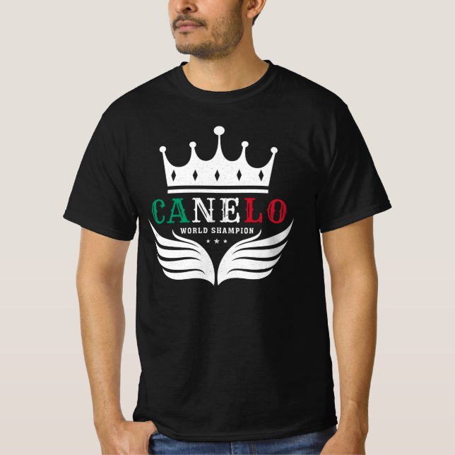 Camiseta Campeón Mundial de Canelo (Anverso)