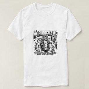 Camiseta Campeón Mundial de Lucha Libre de los 90