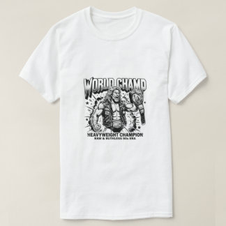 Camiseta Campeón Mundial de Lucha Libre de los 90