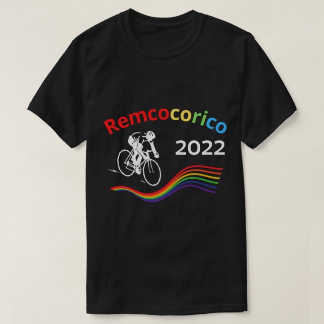 Camiseta Campeón mundial de Remco Evenepoel 2002 (Diseño del anverso)
