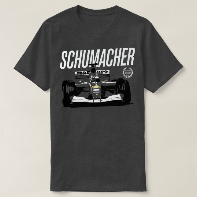 Camiseta Campeón Mundial Schumacher 7 (Diseño del anverso)