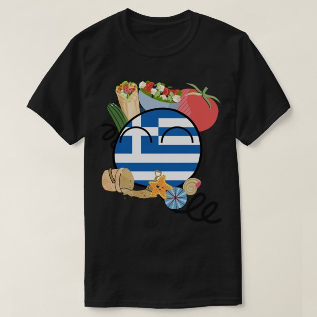 Camiseta Campeón rural de Grecia de Guay (Diseño del anverso)