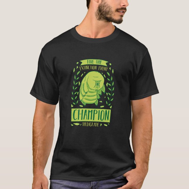 Camiseta Campeón Tardigrado - Regalo (Anverso)