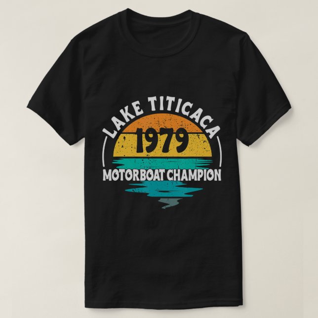 Camiseta Campeona de la Moto del Lago Titicaca (Diseño del anverso)