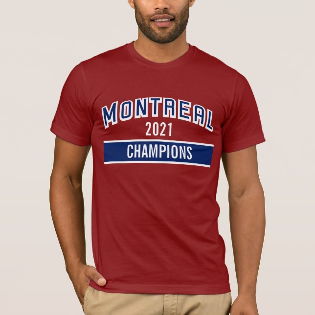 Camiseta Campeona de Montreal 2021 (Anverso)