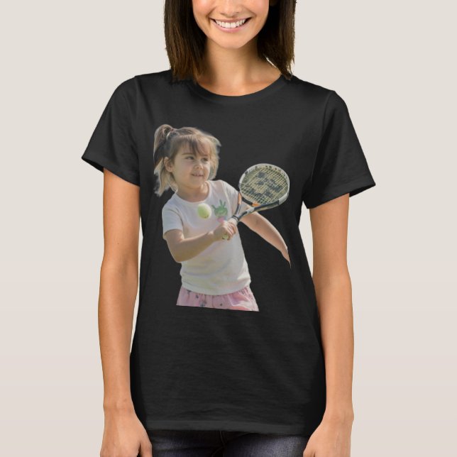 Camiseta campeona de tenis chica (Anverso)