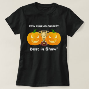 CAMISETA CAMPEONA DEL CONCURSO DE CALABAZAS GEMELAS DEPORTE