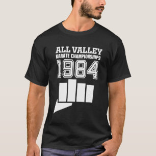 Camiseta Campeonato All Valley Karate 1984 Cobra Mial Sen
